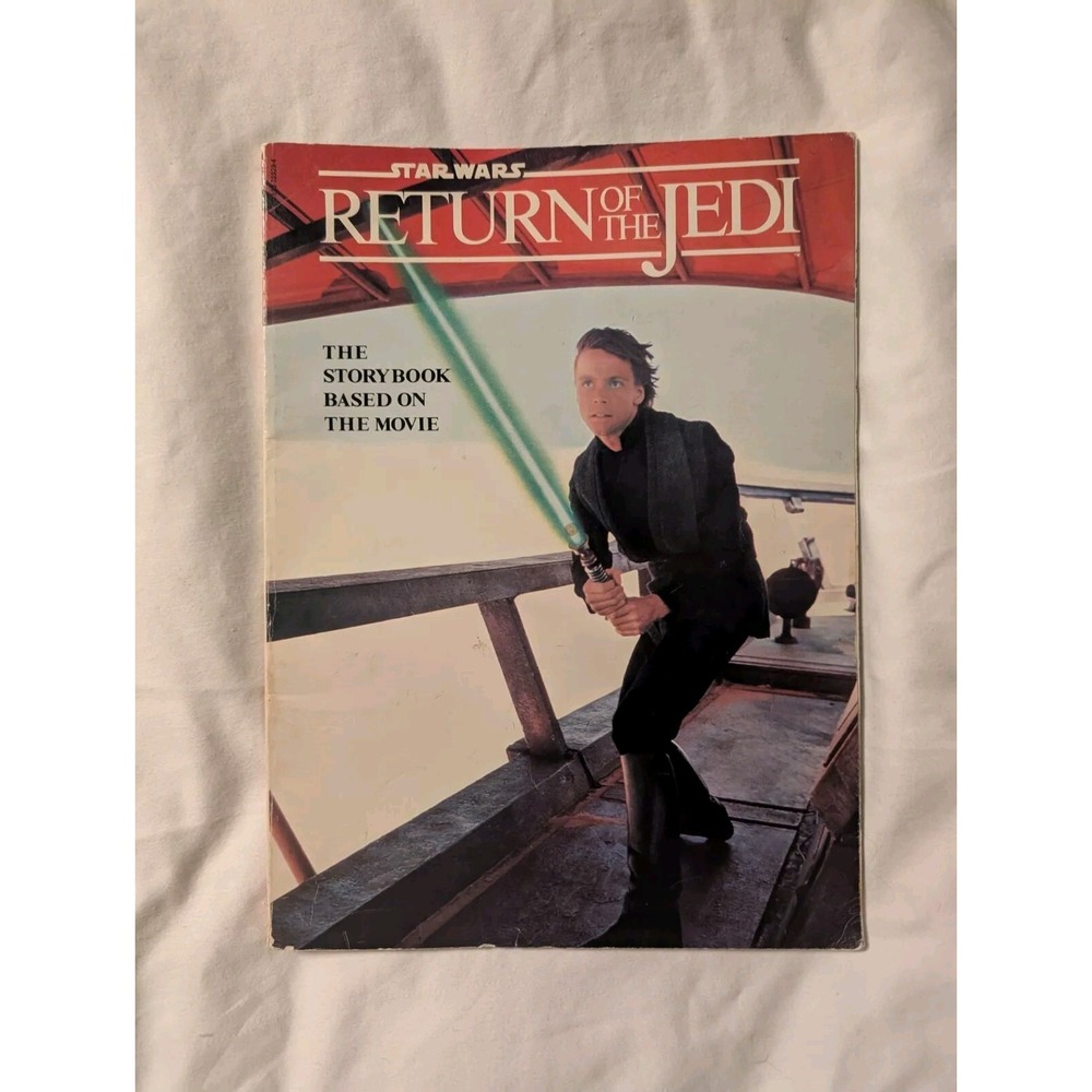 Vintage 1983 Star Wars Return of the Jedi Storybook w/ Photos Random House
